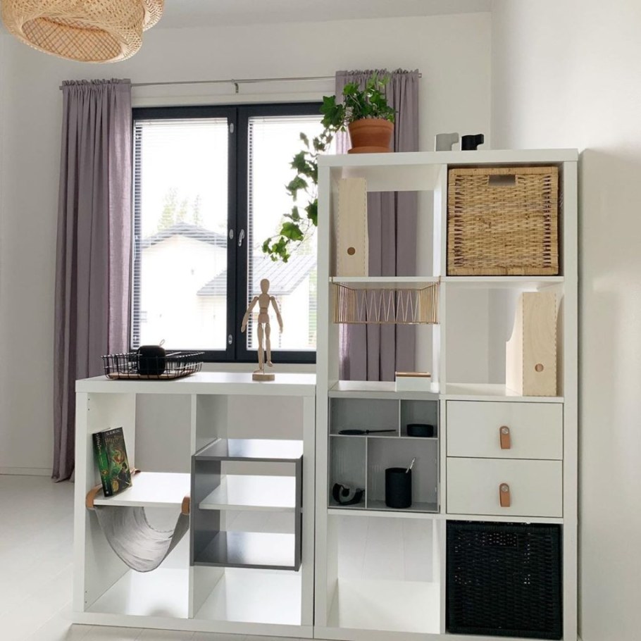 Стеллаж каллакс Kallax ikea белый