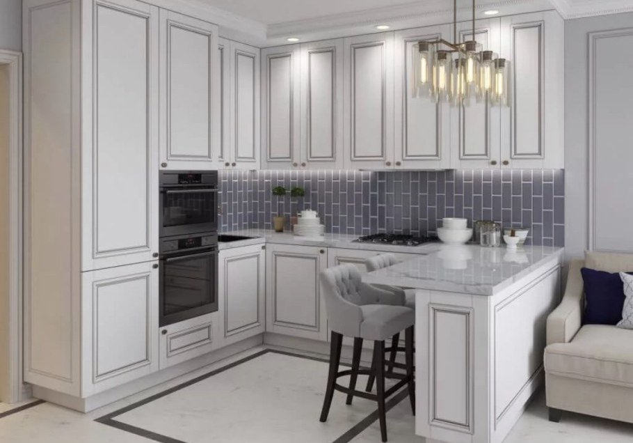 Кухня Неоклассика Мария белая
