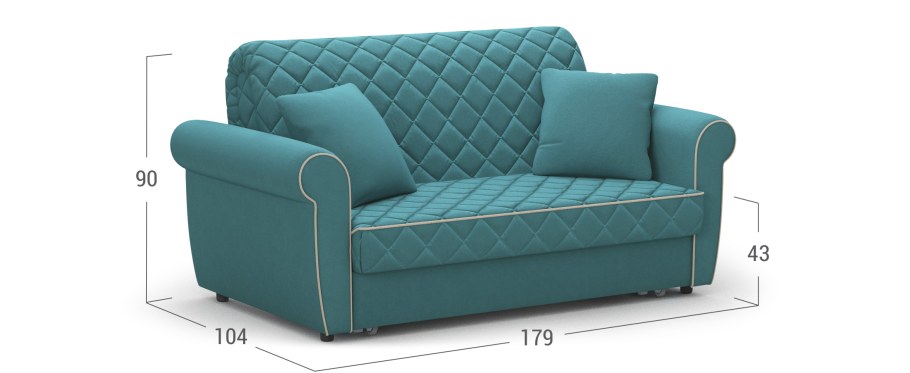 Диваны моон Гамбург аккордеон