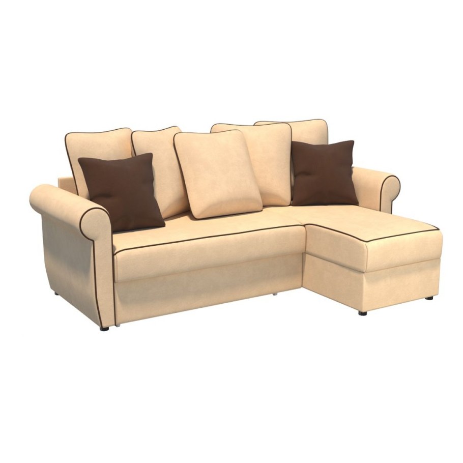 Диван Гамбург угловой в интерьере