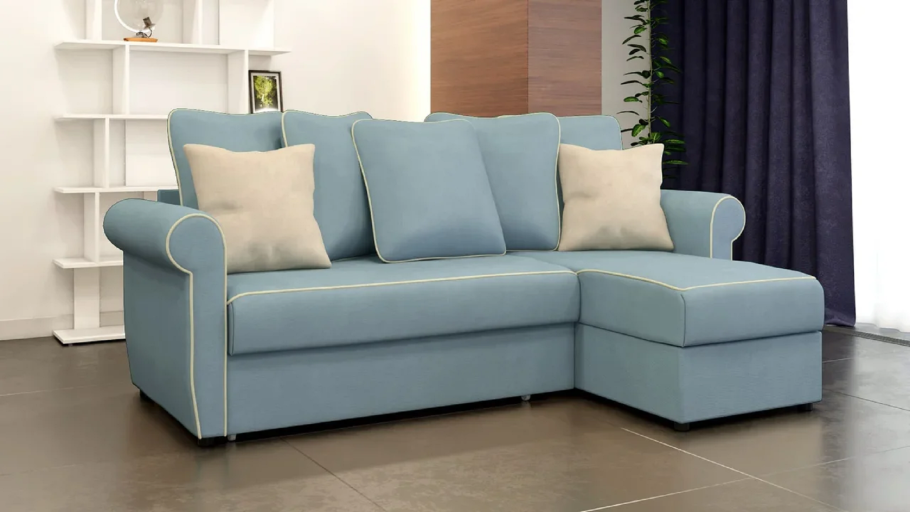 Диван Гамбург угловой в интерьере