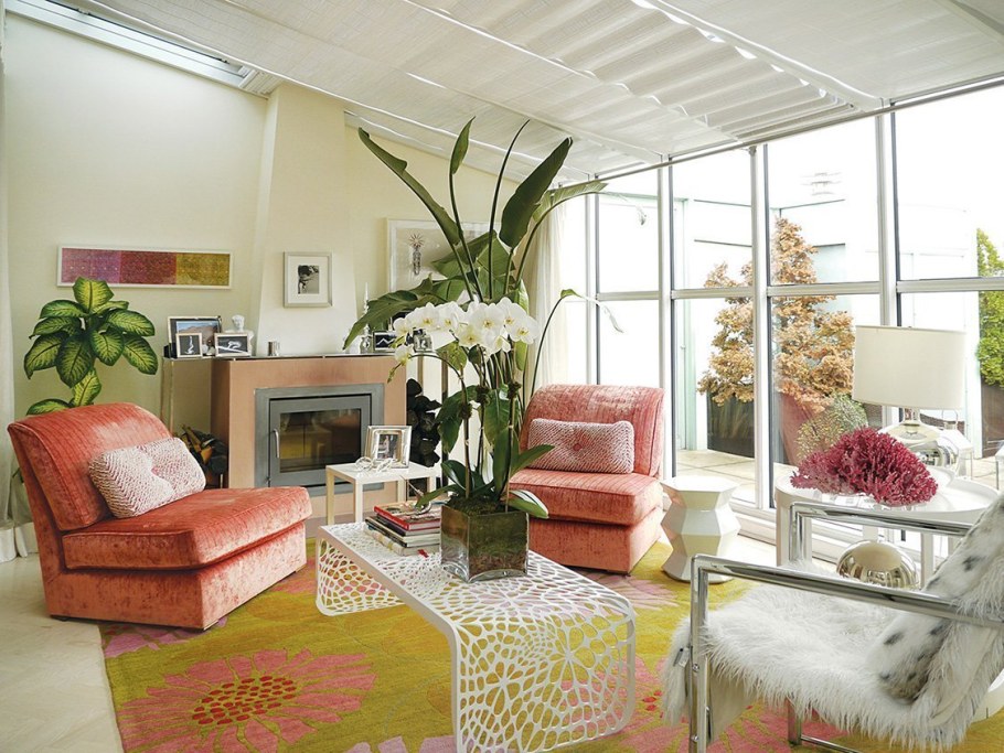 Растения в современном интерьере