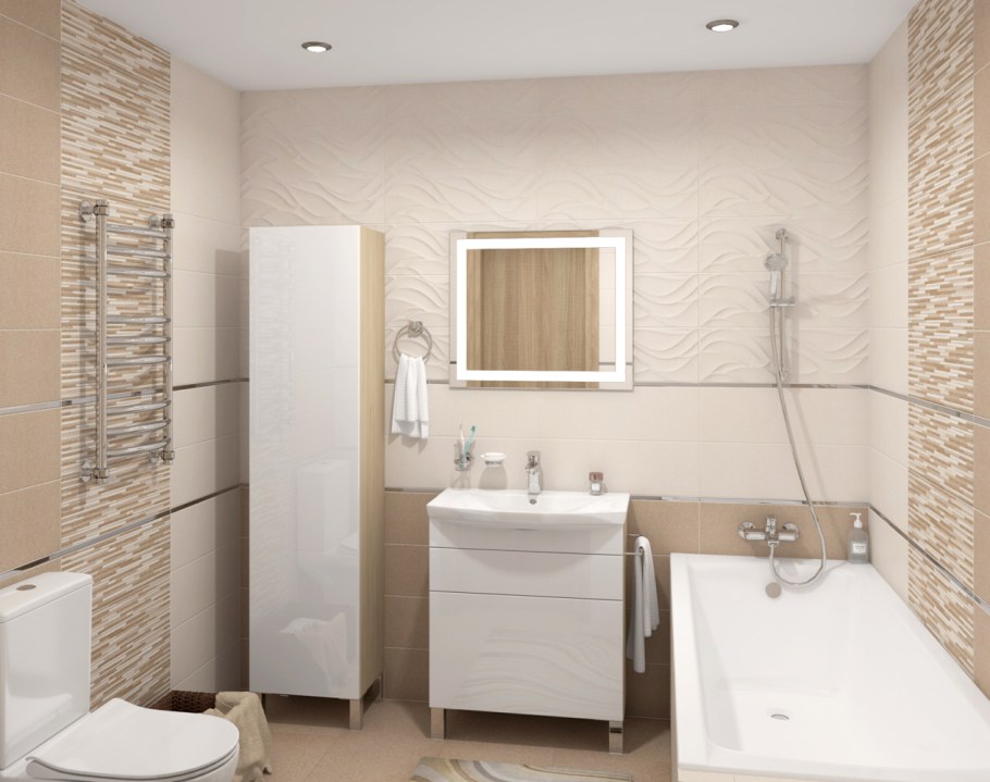 Плитка Vega бежевый Ceramica Classic