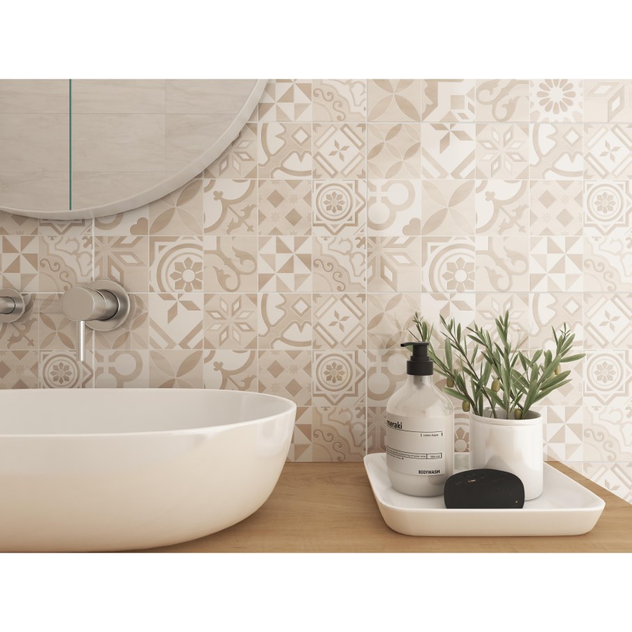 Настенная плитка Unitile пазолини 25х40 см цвет бежевый