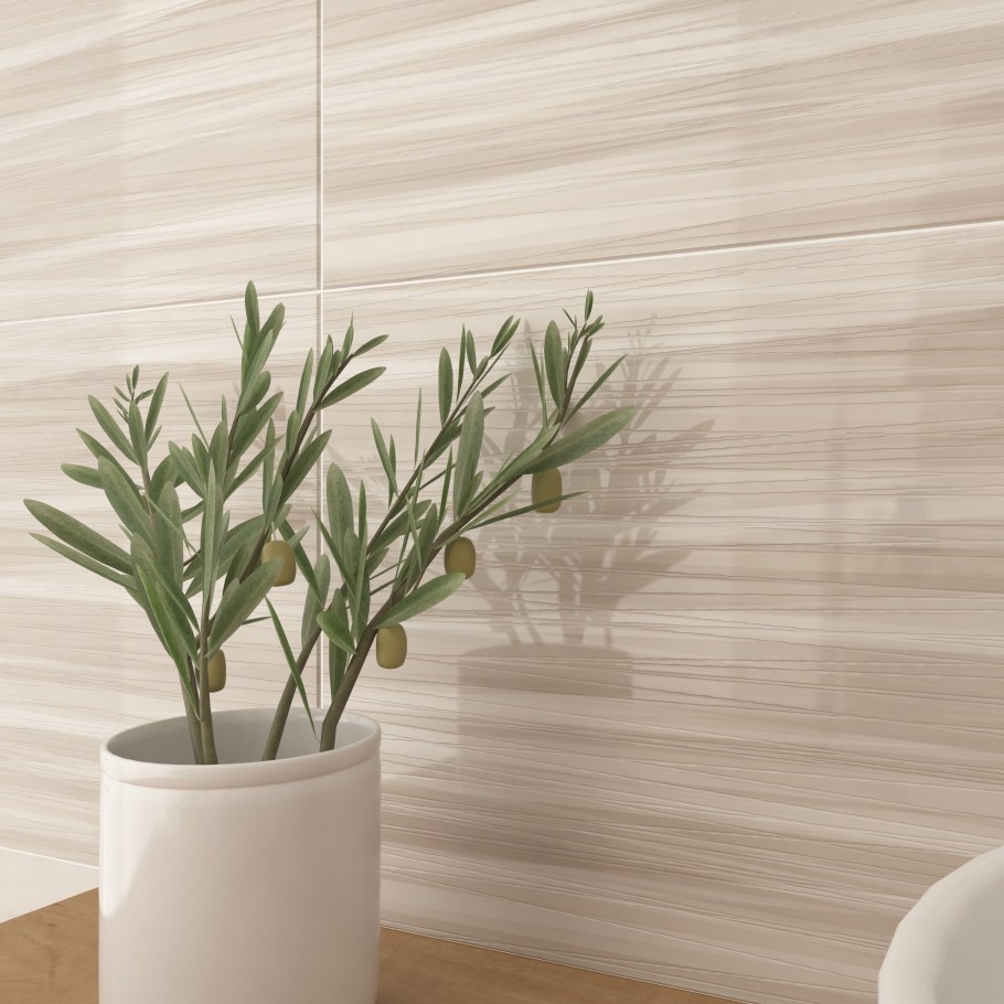 Настенная плитка Unitile пазолини 25х40 см 1.4 м2 цвет коричнево-бежевый