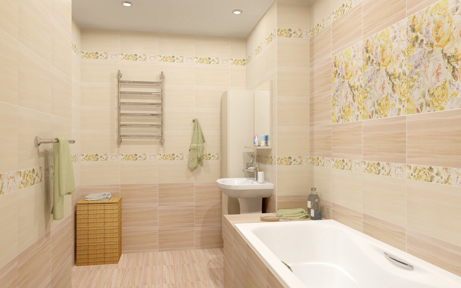 Плитка для ванной Шахтинская Розмари