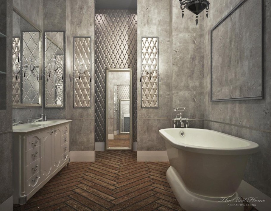 Санузел в стиле Неоклассика