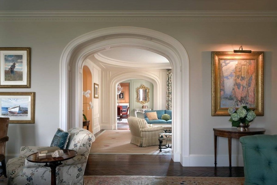 Арка межкомнатная отделка Европласт