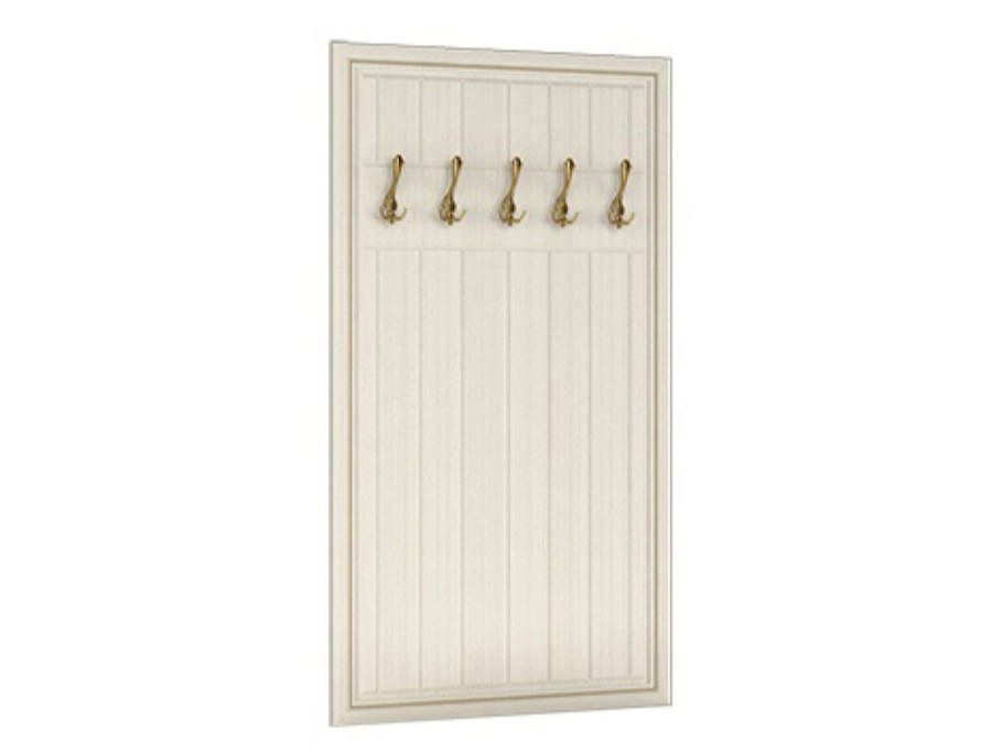 Стеновая панель с вешалками в прихожую