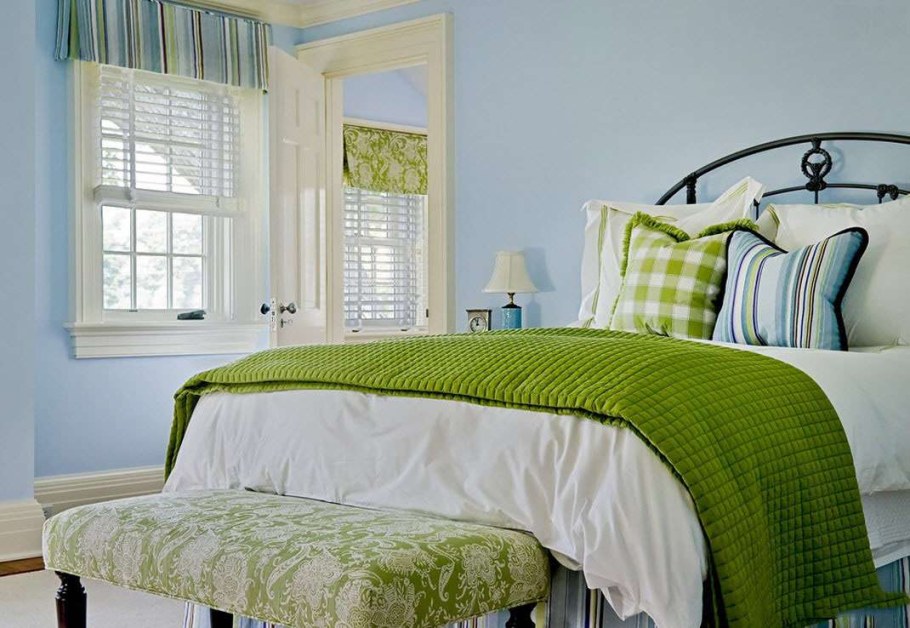 Зеленая спальня