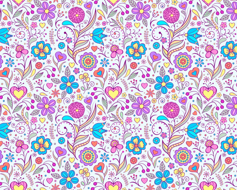 Красочные узоры