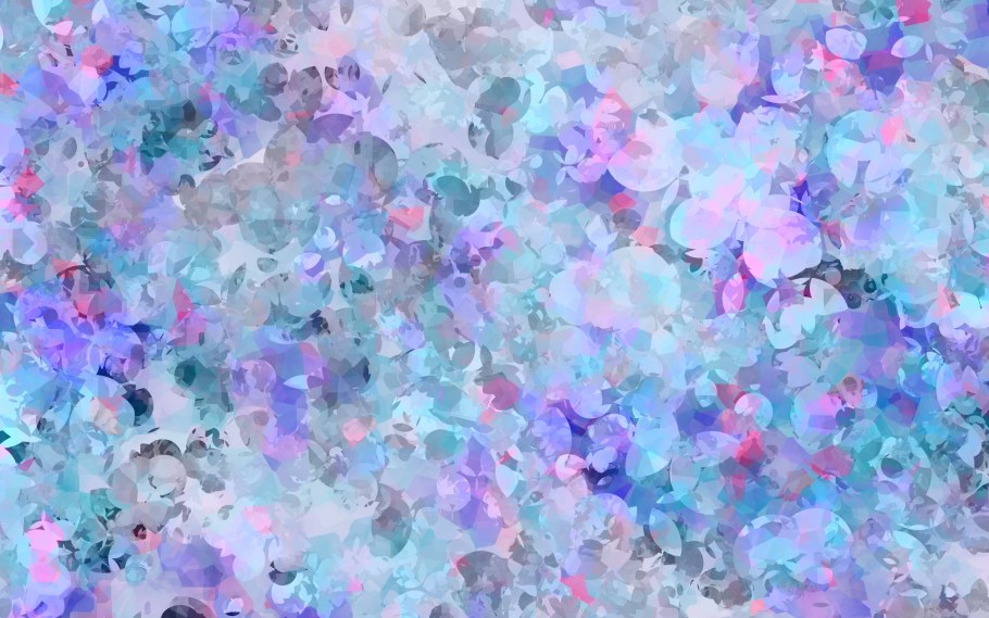 Розово голубая абстракция