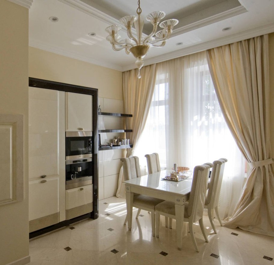 Шторы для столовой-кухни