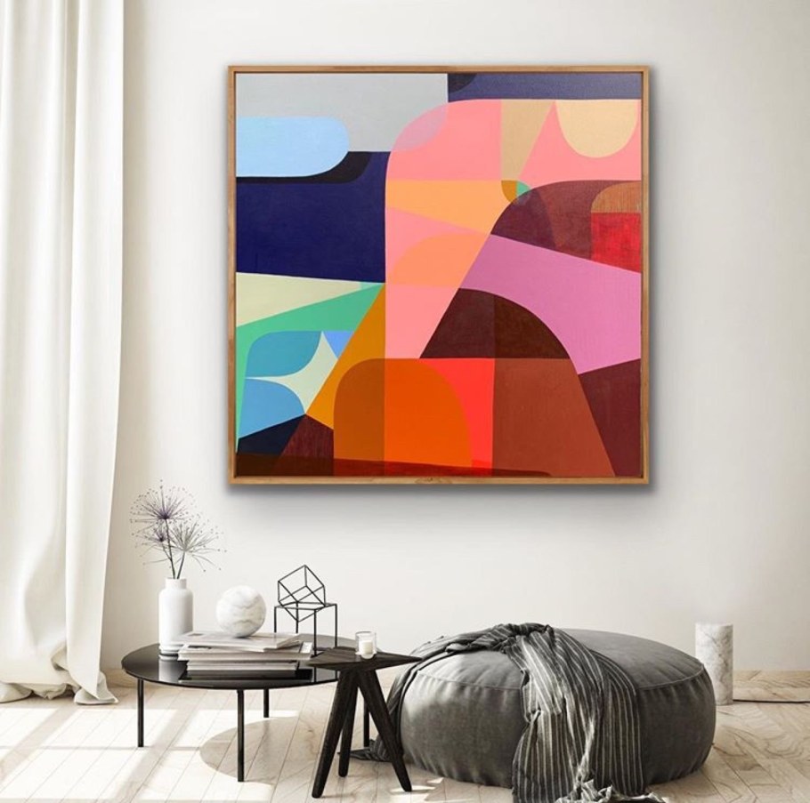 Абстракция в интерьере