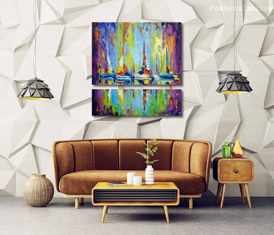 Дизайнерские картины для интерьера