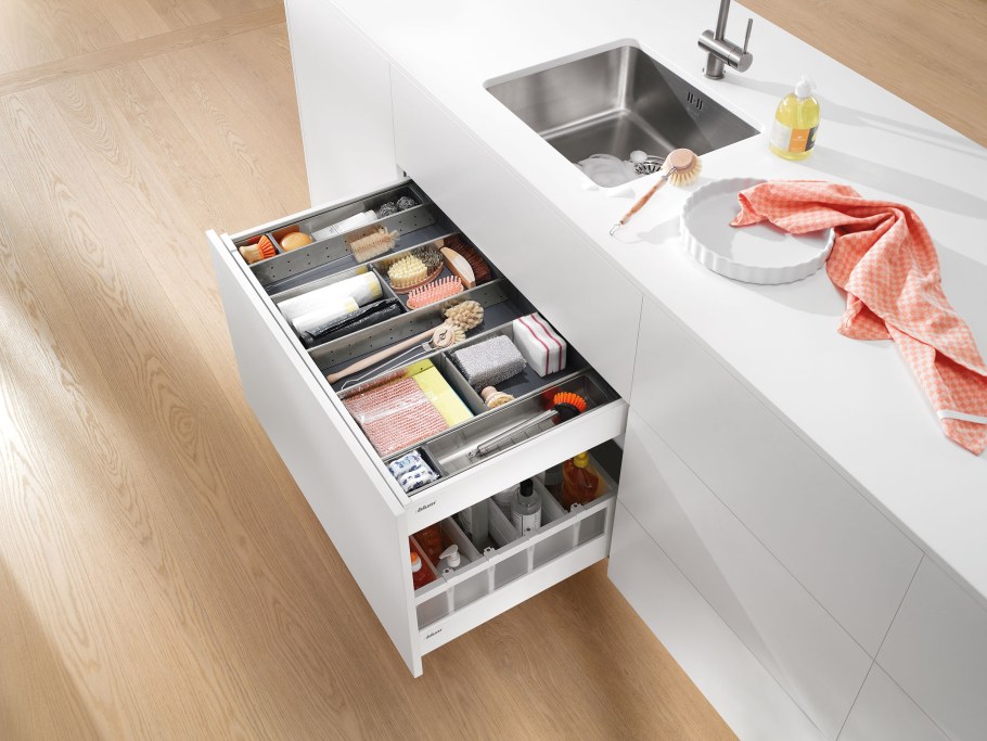 Выдвижной ящик под раковину