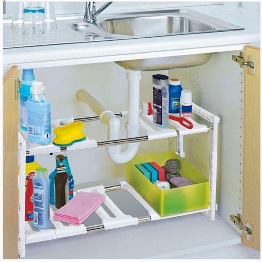 Органайзер в шкаф под мойку