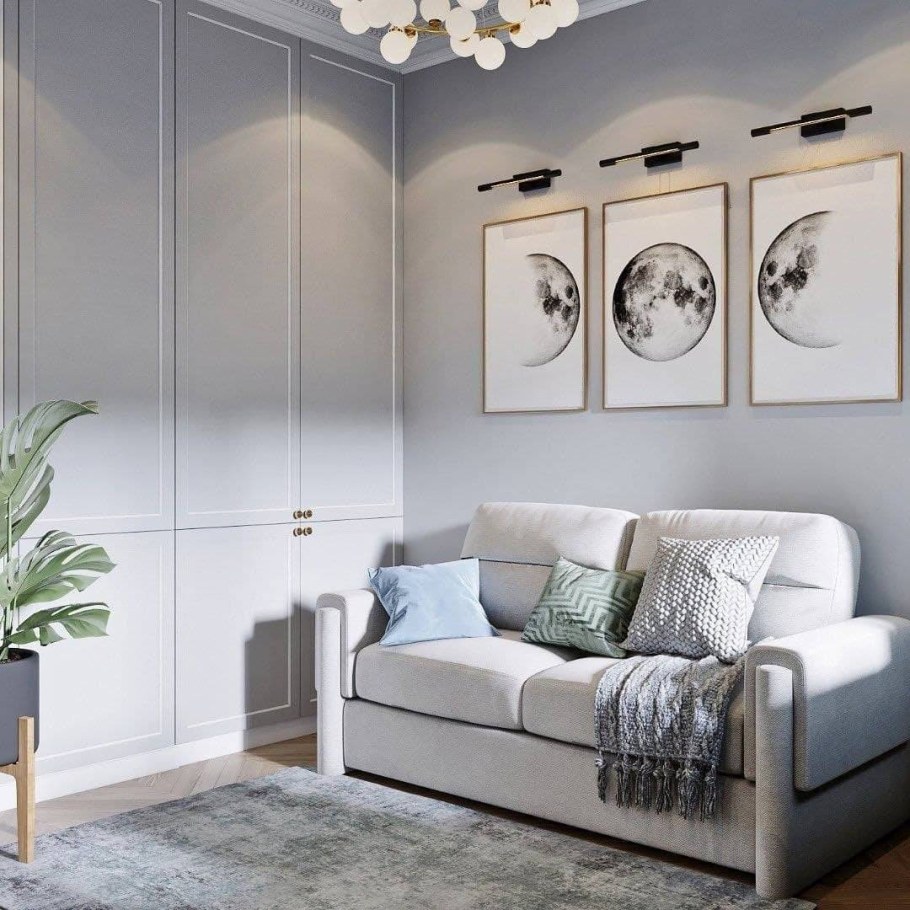 Гостевая спальня с диваном