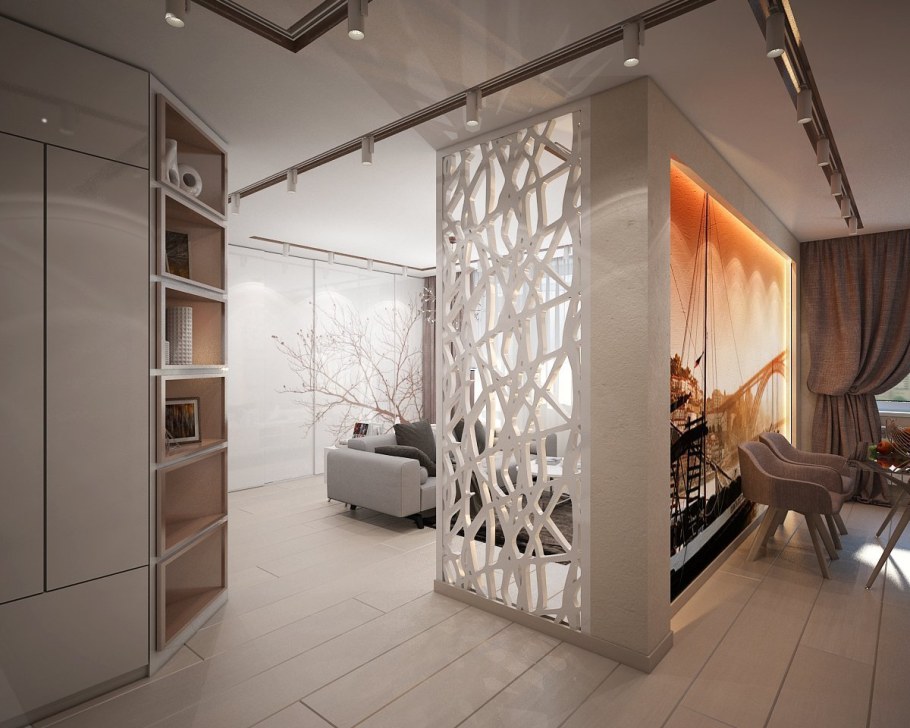 Перегородка для зонировакомнаты