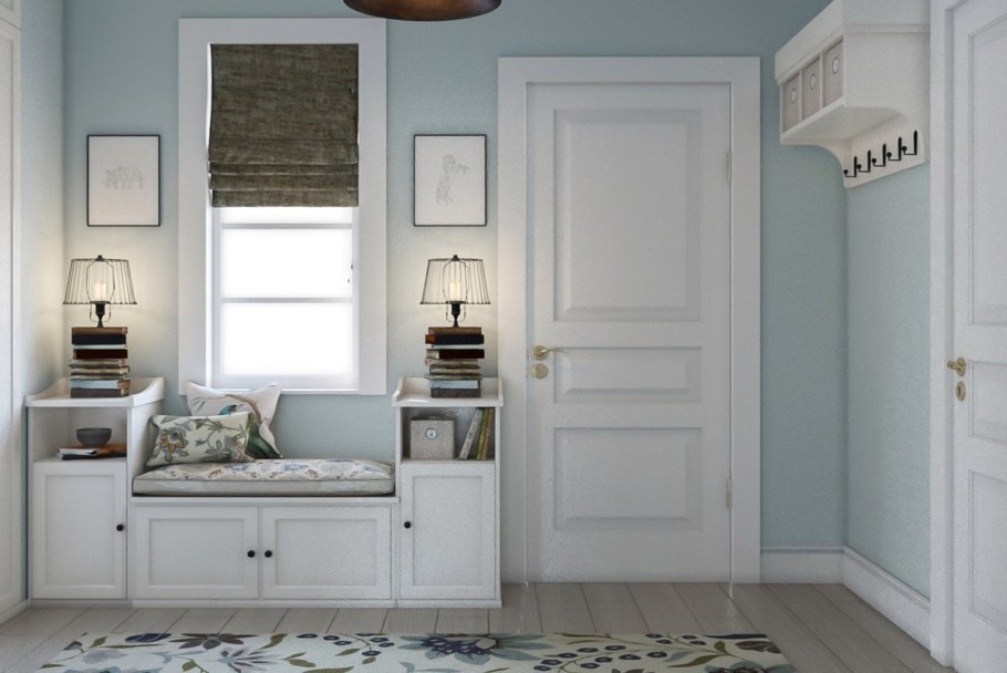 Сканди прихожая икеа