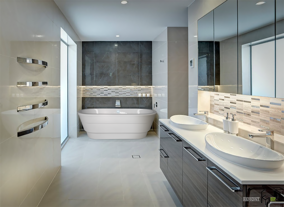 Современная ванная комната