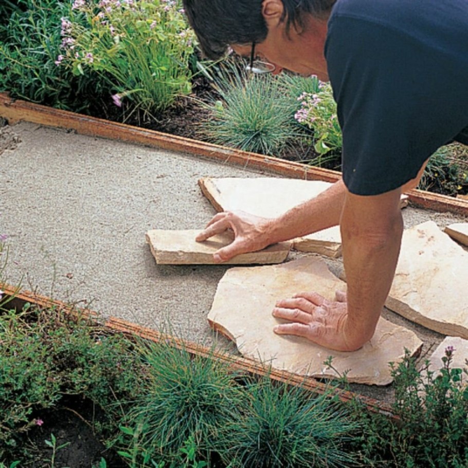 Дорожки в саду своими руками