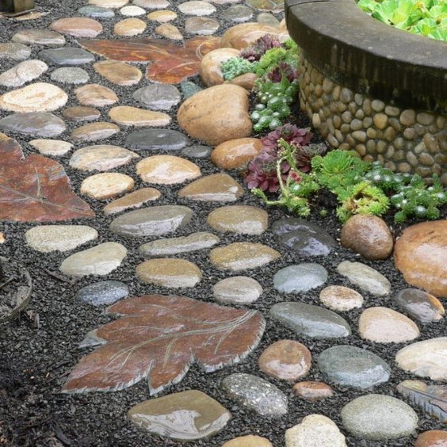 Красивые дорожки из камня