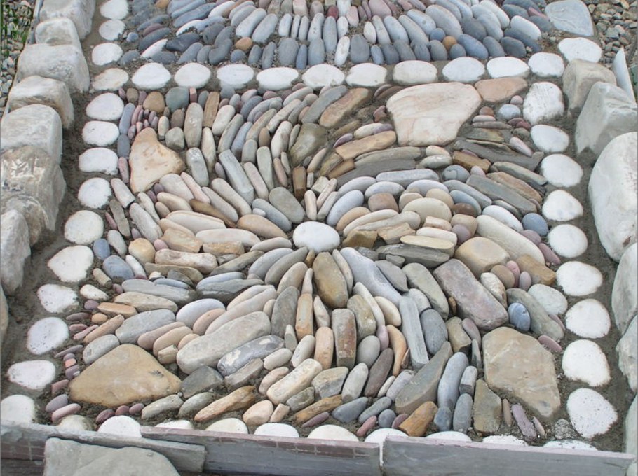 Садовые дорожки из камня