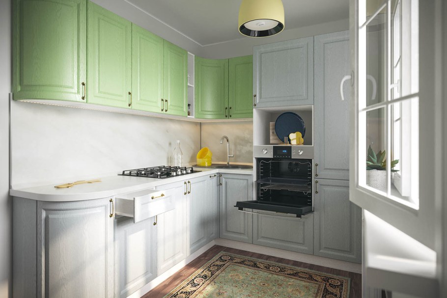 Кухня Ницца Сурская мебель