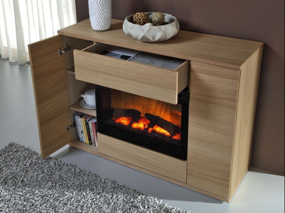 Встроенный электрокамин