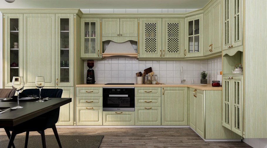 Виват мебель кухня Ницца олив