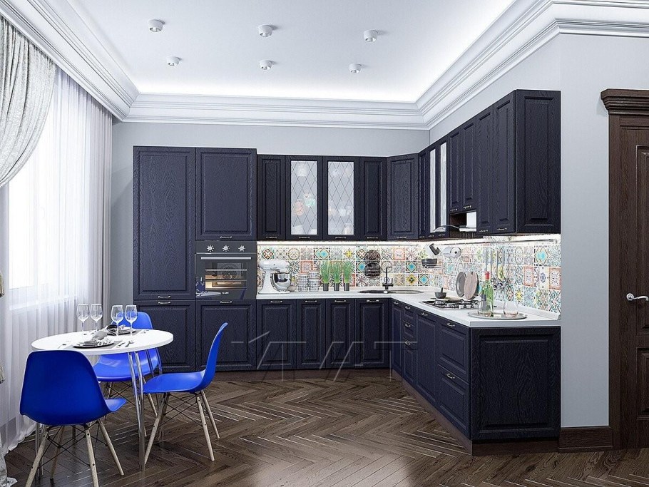 Ницца-04 дуб синий