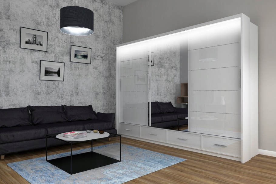 Мебель Глосс белый глянец