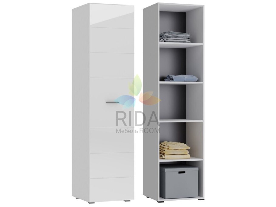 Пенал Глосс белый глянец