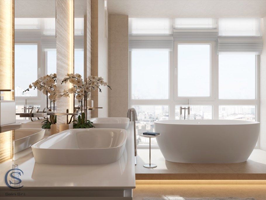 Ванна отдельностоящая Salini