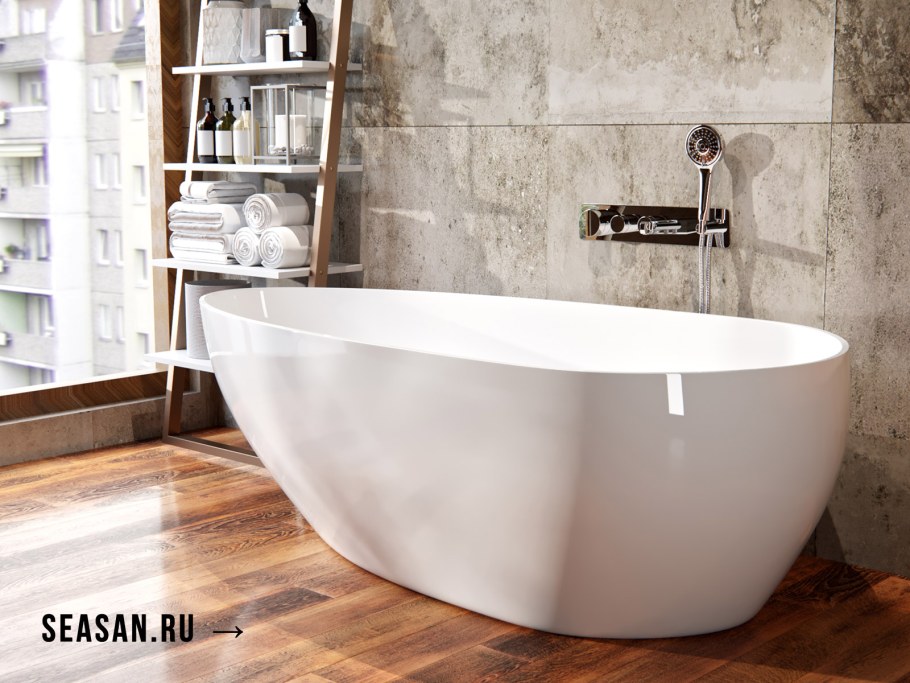 Ванна AQUASTONE Наоми 170