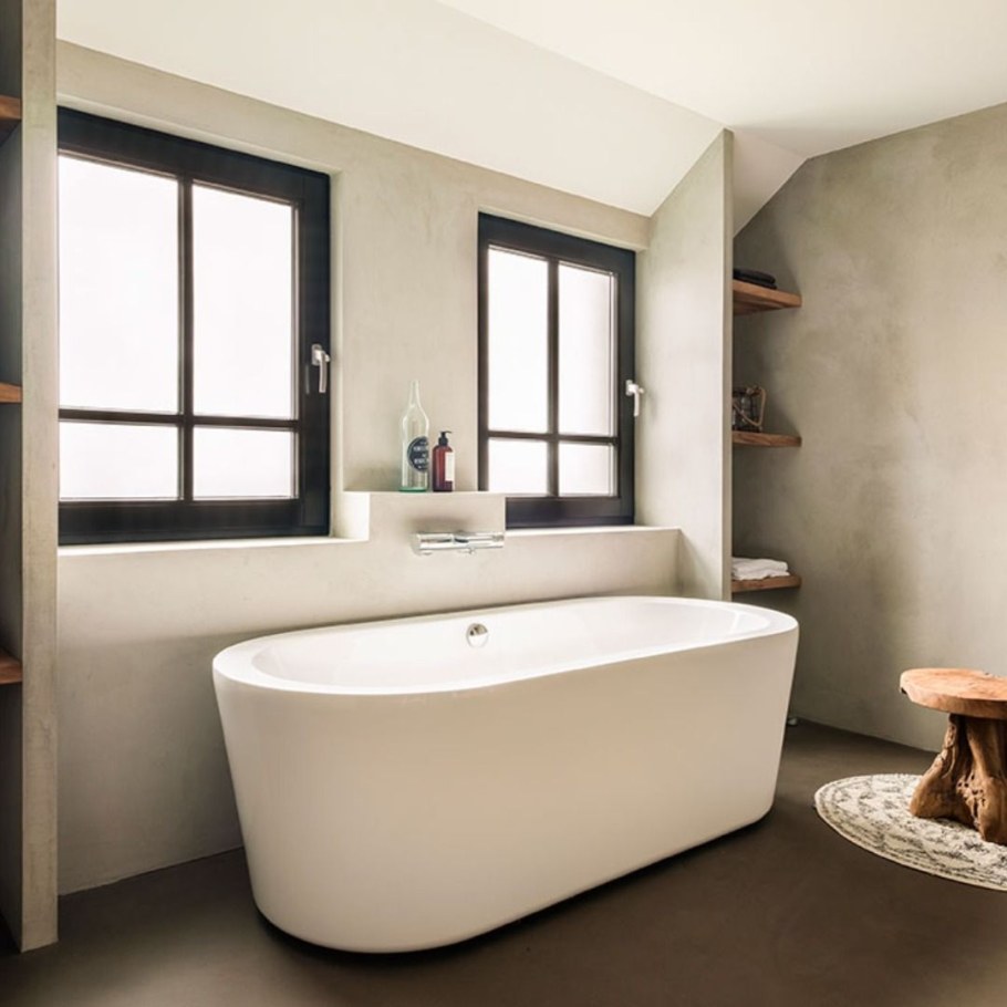 Микроцемент в санузле