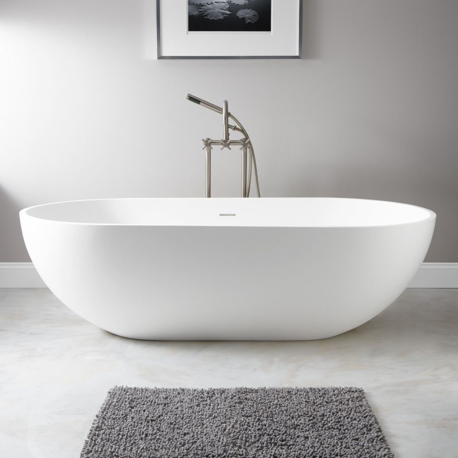 Овальная ванна