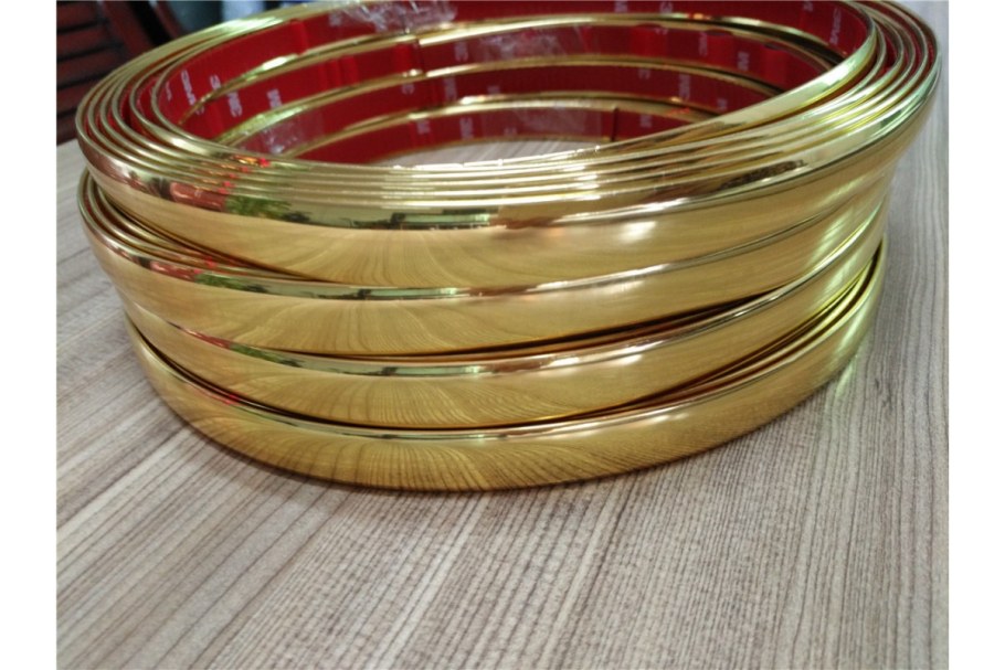 Молдинг 6мм 15м золото