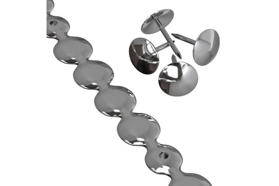 Гвоздевые ленты молдинг бронза