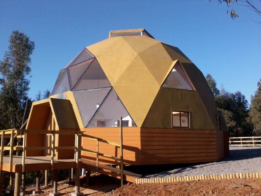 Дом геокупол