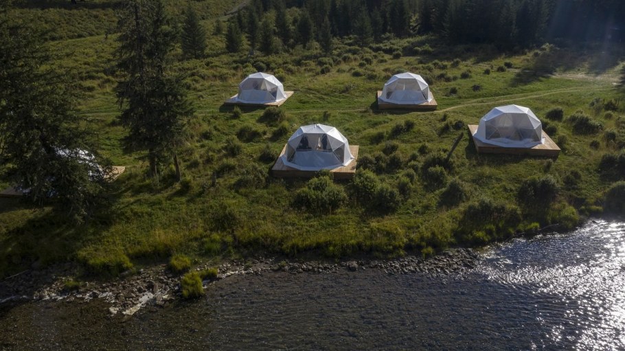 Глэмпинг мамонт Кэмп Алтай