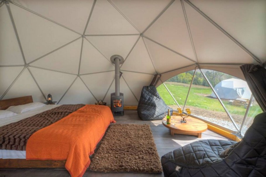 Геодезический купол глэмпинг