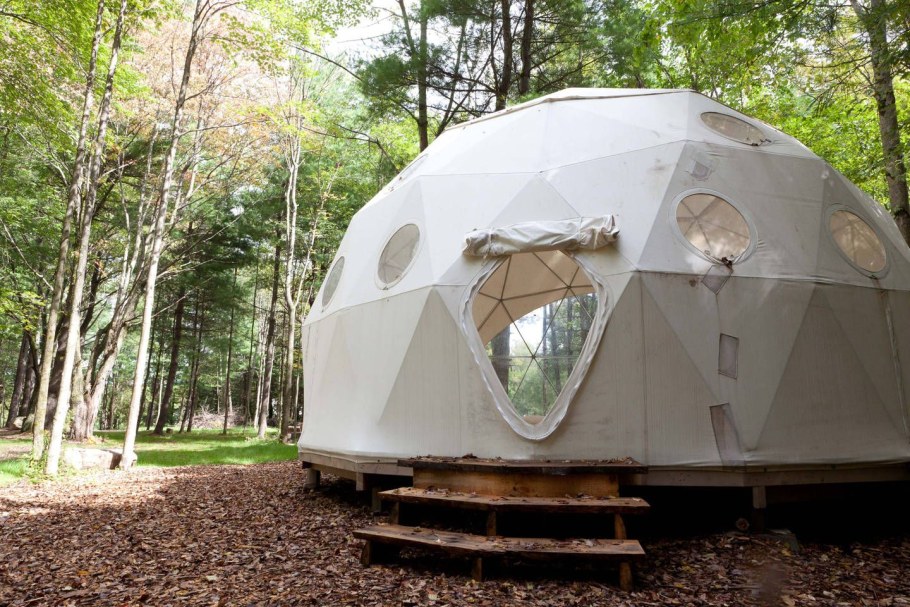 Купол геодезический глемпинг