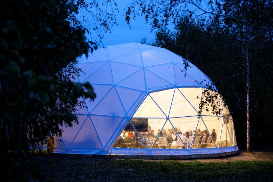 Глэмпинг геокупол геосфера