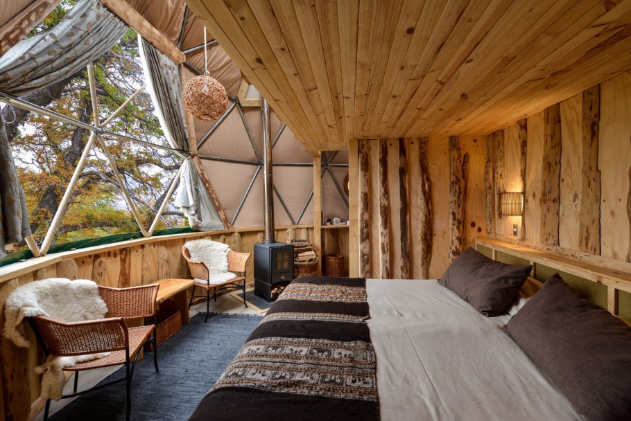 Глэмпинг геокупол геосфера