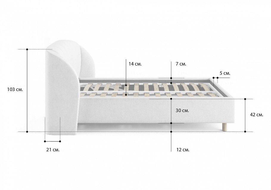 Кровать Valencia Sonum