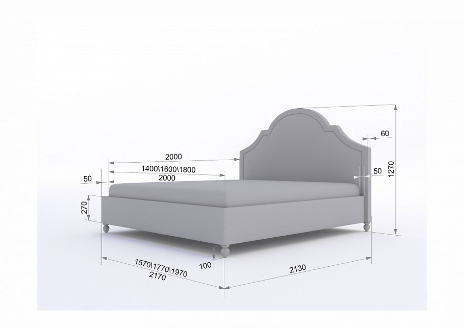 Высота царги кровати стандарт
