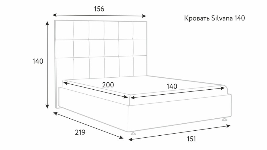 Кровать Ричард Аскона с подъемным