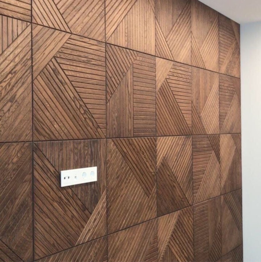 Настенные панели дерево